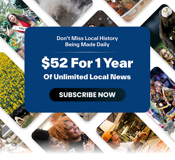Don't Miss Local History Being Made Daily. $52 For 1 Year Of Unlimited Local News. Subscribe Now.