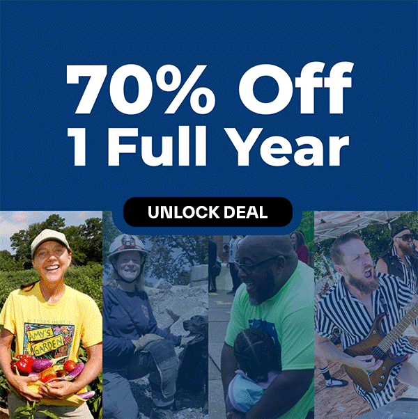 70% Off 1 Full Year. Unlock Deal. 