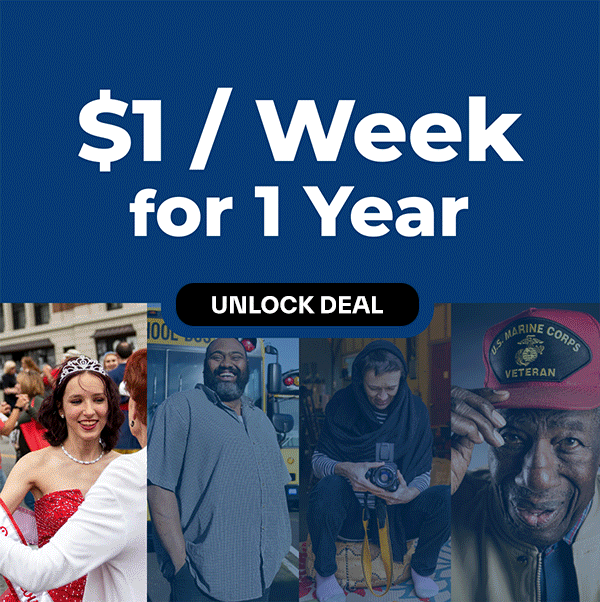 $1 per week For 1 Year. Unlock Deal.