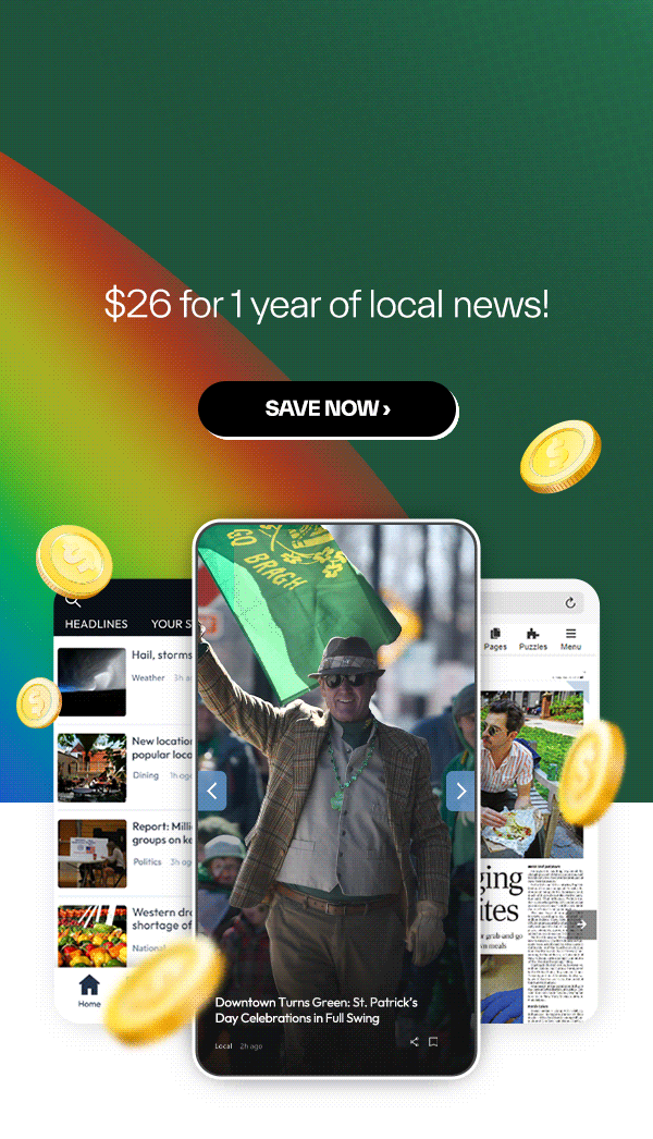 St. Patrick's Day Sale! $26 for 1 Year >