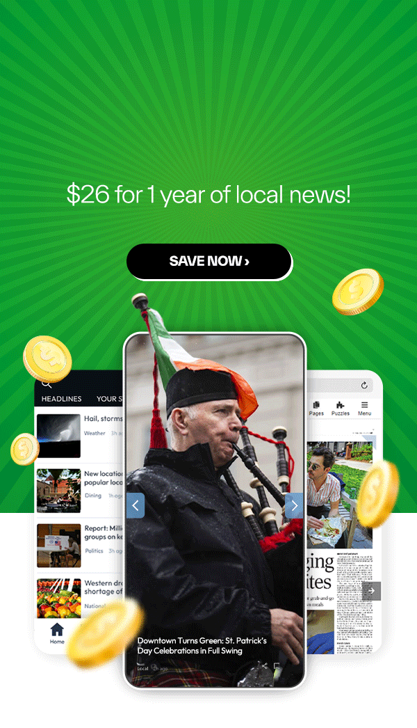 St. Patrick's Day Sale! $26 for 1 Year >