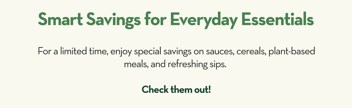 Smart Savings for Everyday Essentials