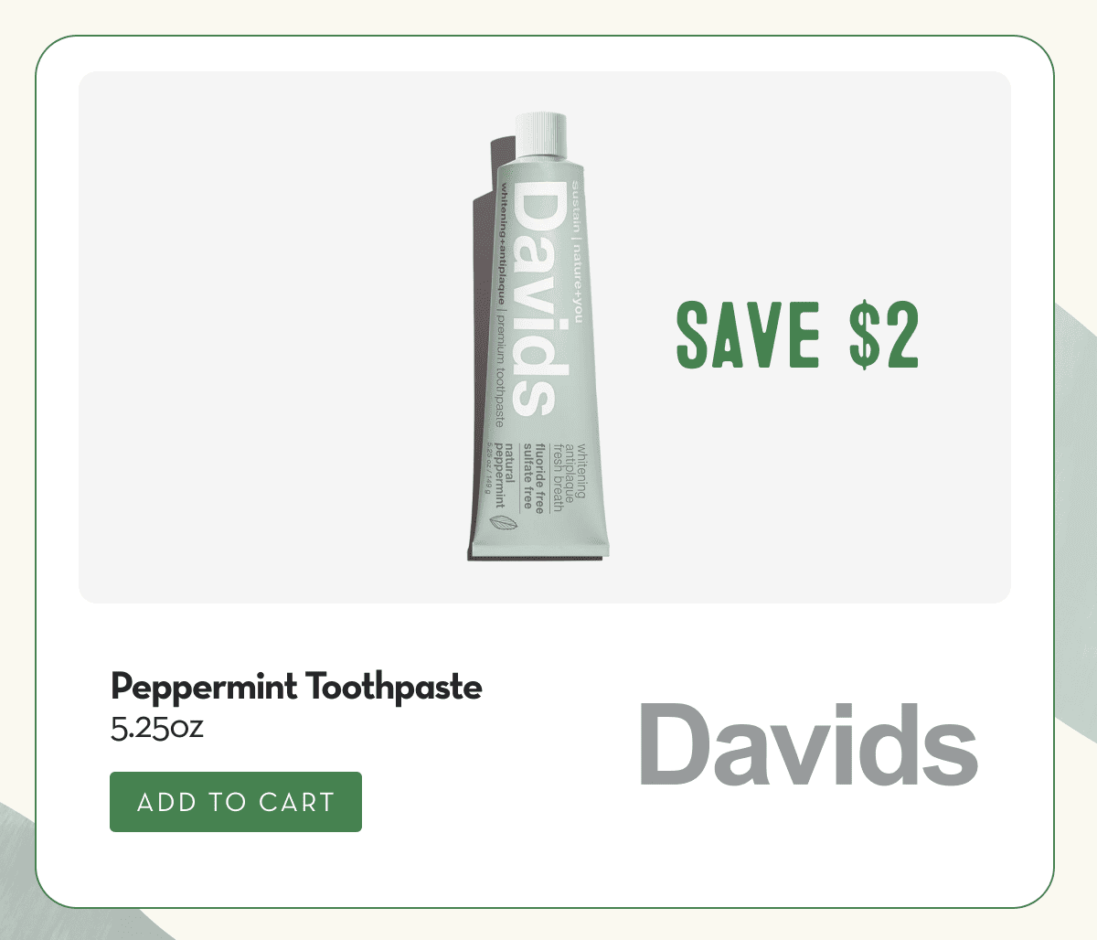David's Toothpaste