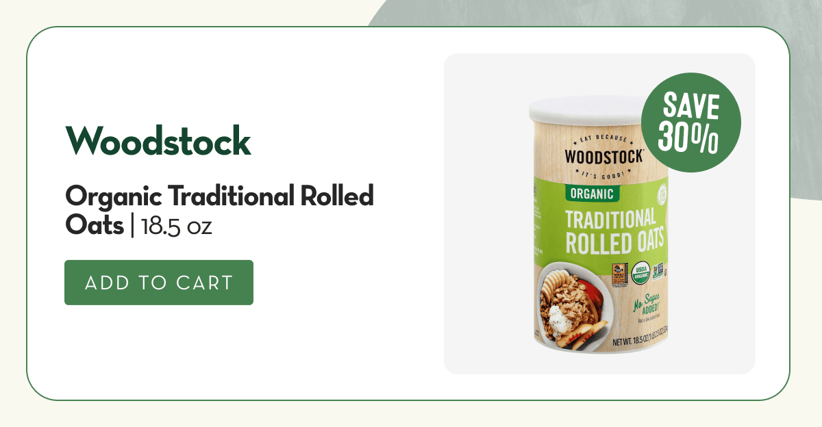 Organic Traditional Rolled Oats