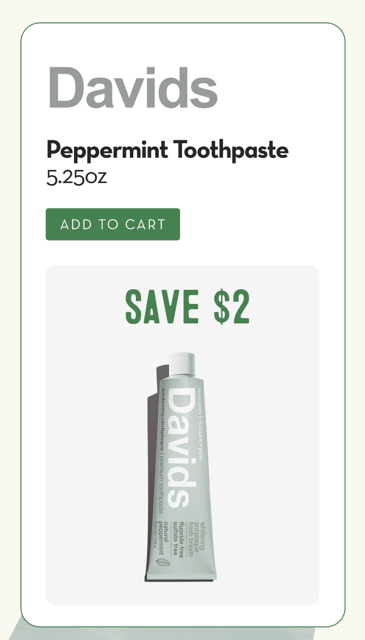David's Toothpaste