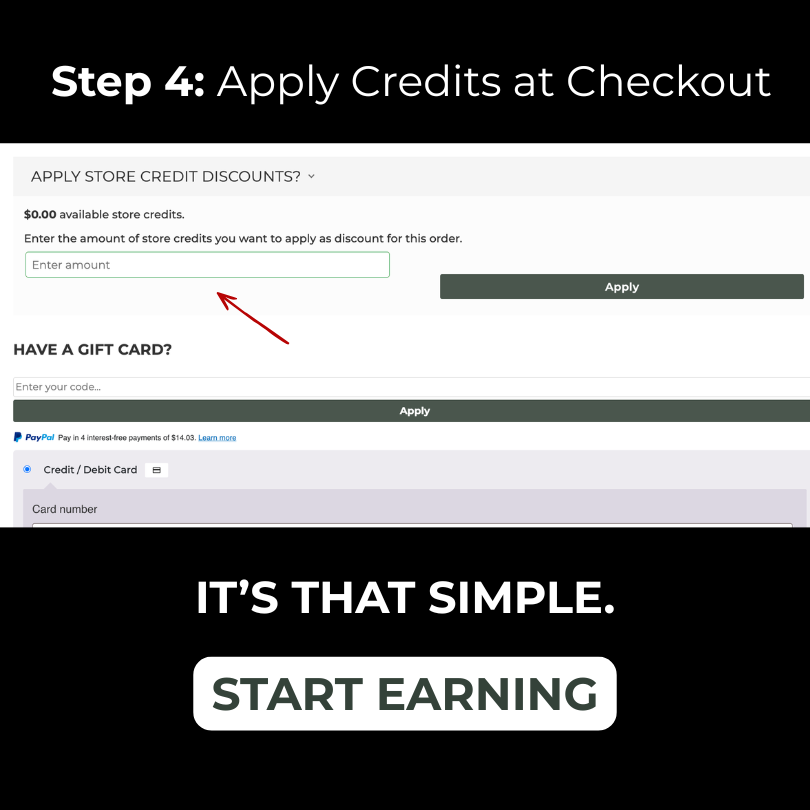 How to redeem points graphic