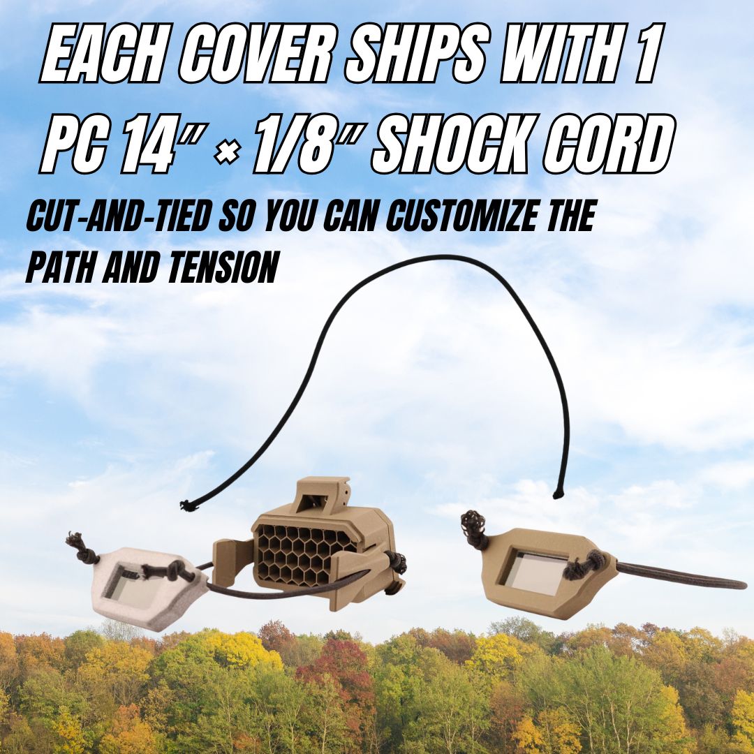 Each Cover comes with a shock chord