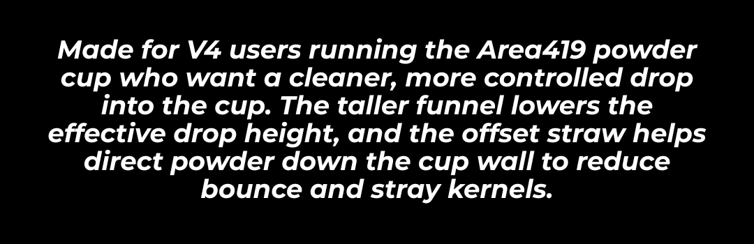 AutoTrickler V4 Funnel