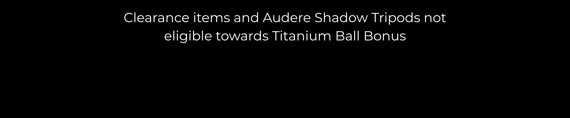 Some Exclusions Apply