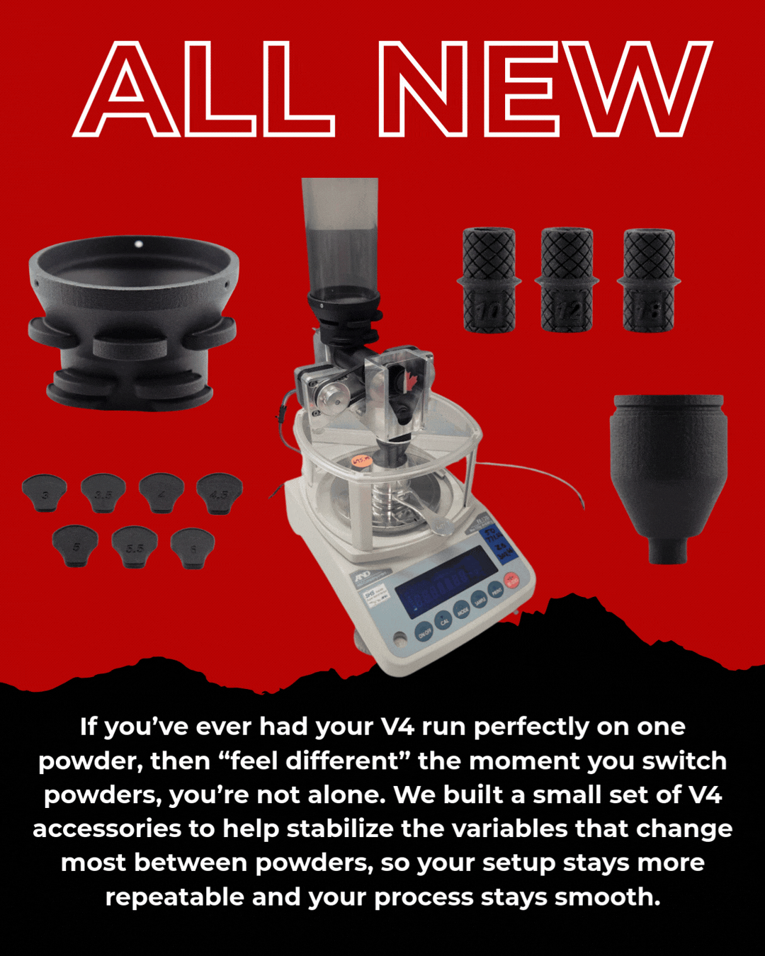 New AutoTrickler V4 Accessories