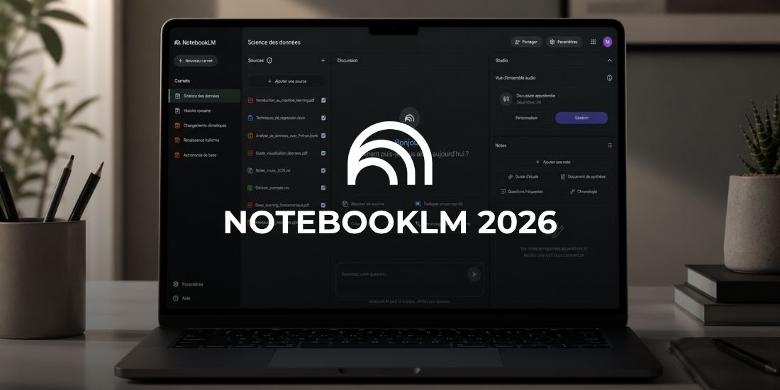Maîtriser NotebookLM 2026 - Exploitez vos documents grâce à l’IA 