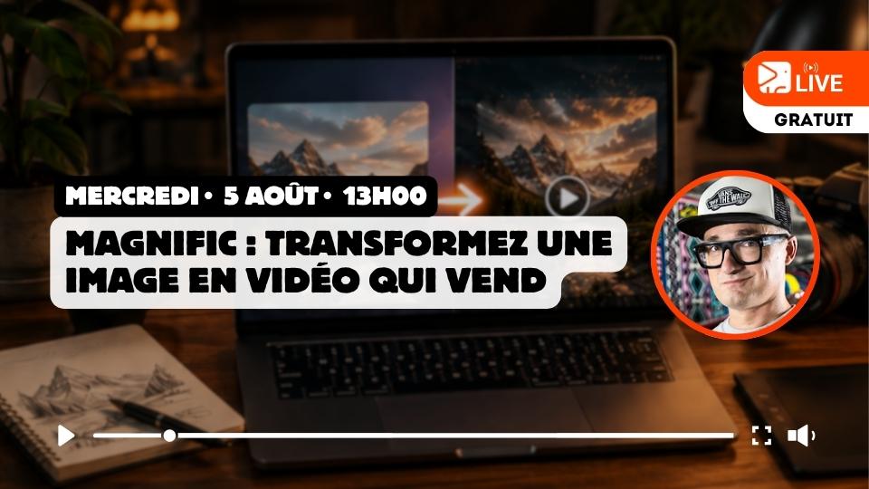 Magnific : transformez une image en vidéo qui vend