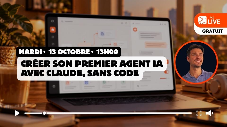 Créer son premier agent IA avec Claude, sans code 