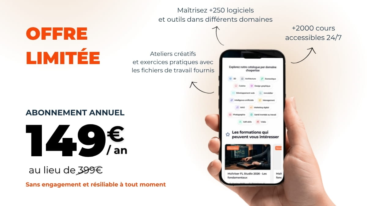Abonnement annuel à 149€ seulement