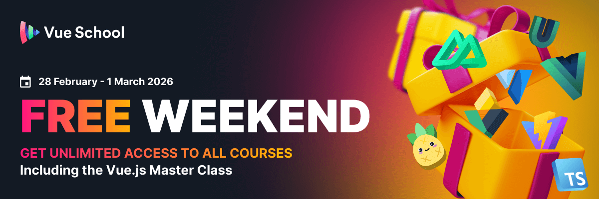 Vue School Free Weekend