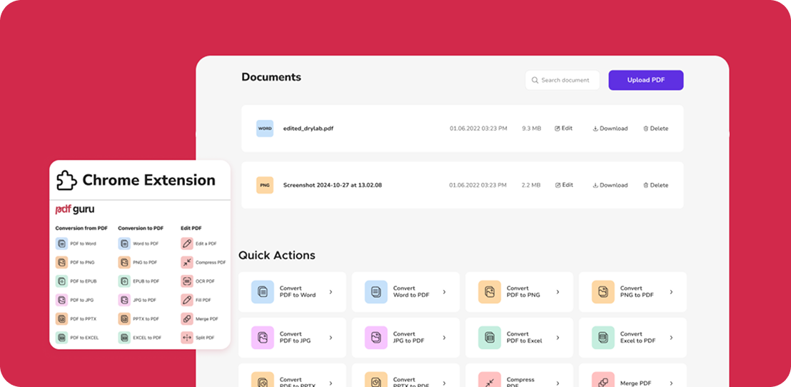 PDF Guru Chrome Extension