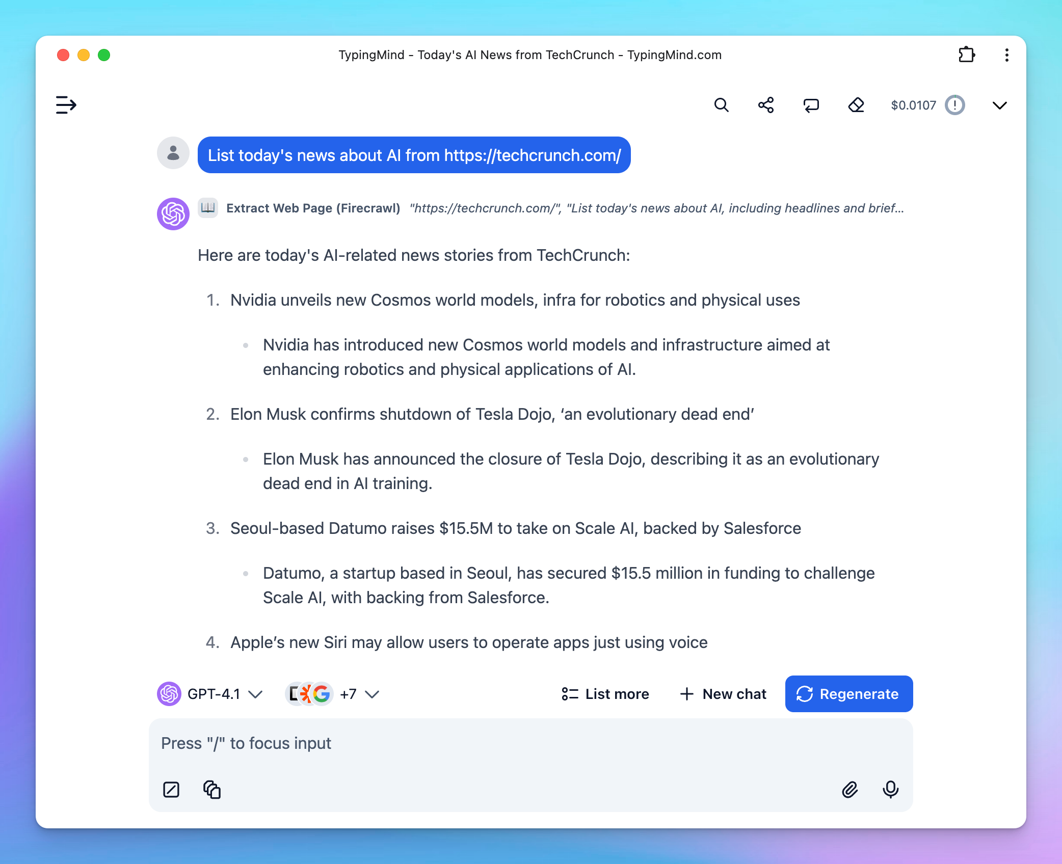 extract plugin example
