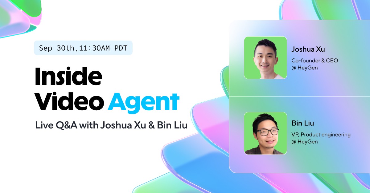 Inside Video Agent Live Q&A