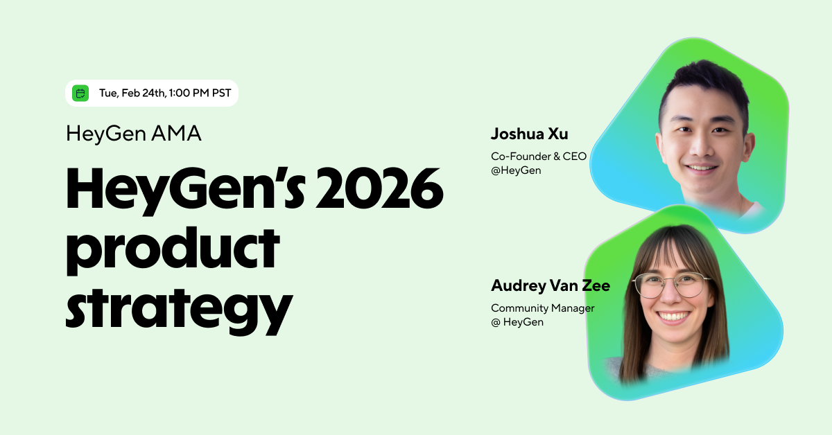 HeyGen AMA Product Strategy