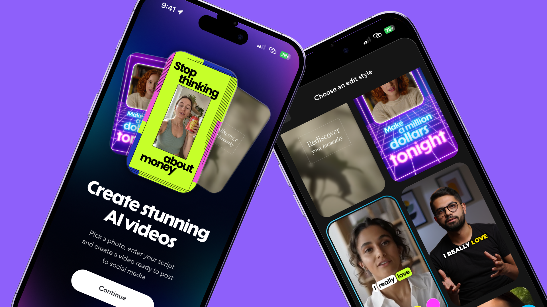 Just pick a style and post