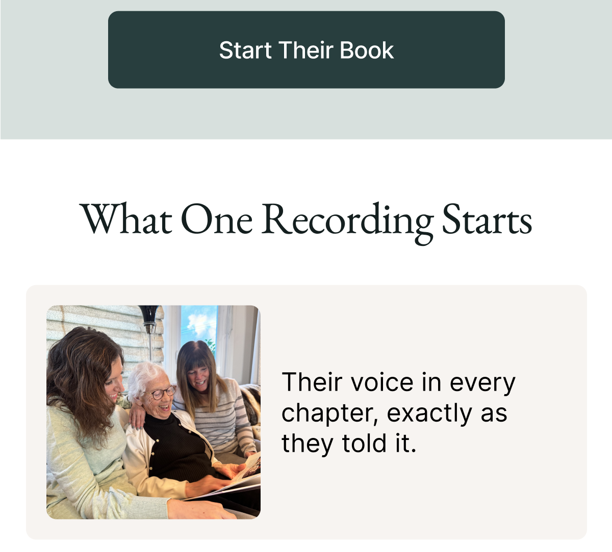 Start their book