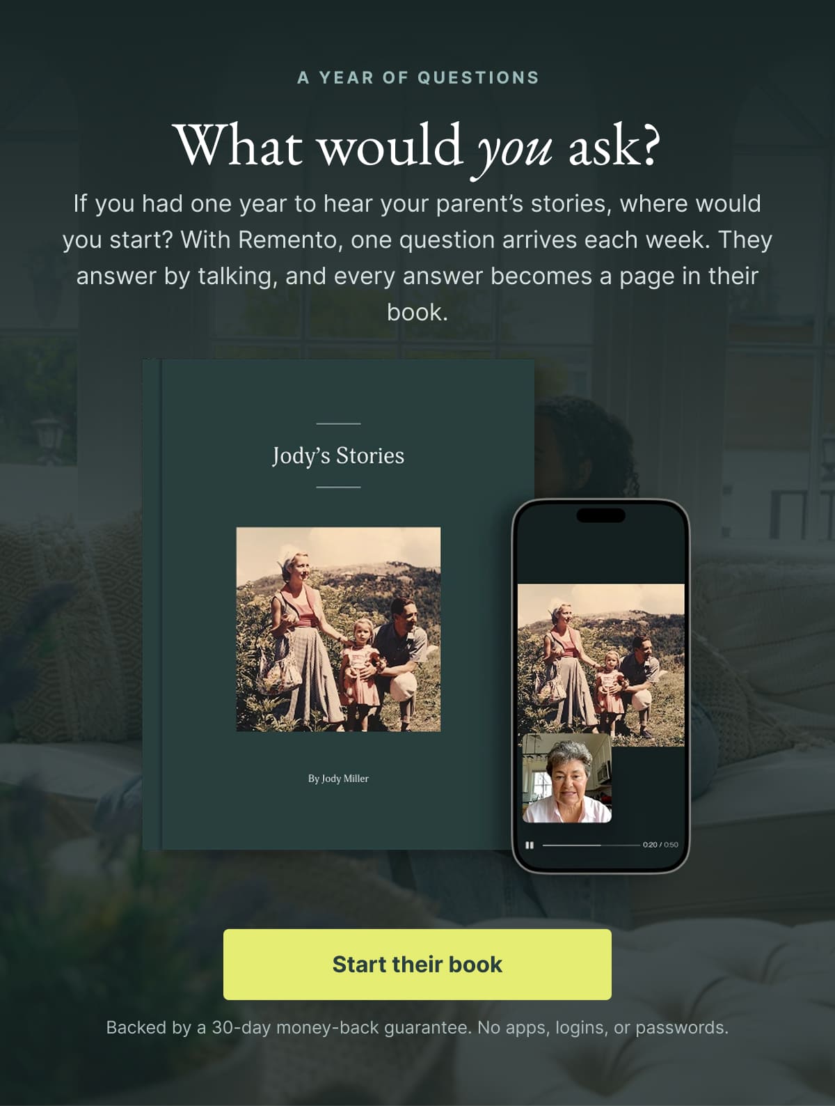 What would you ask?