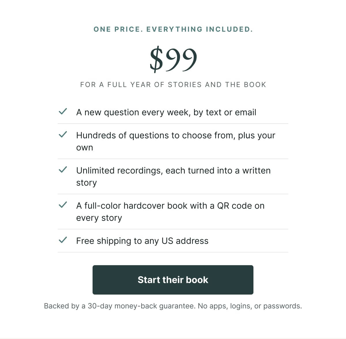 Start their book