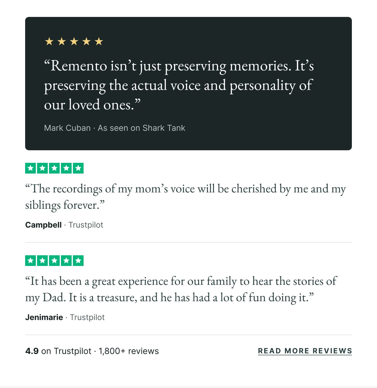 Read more reviews