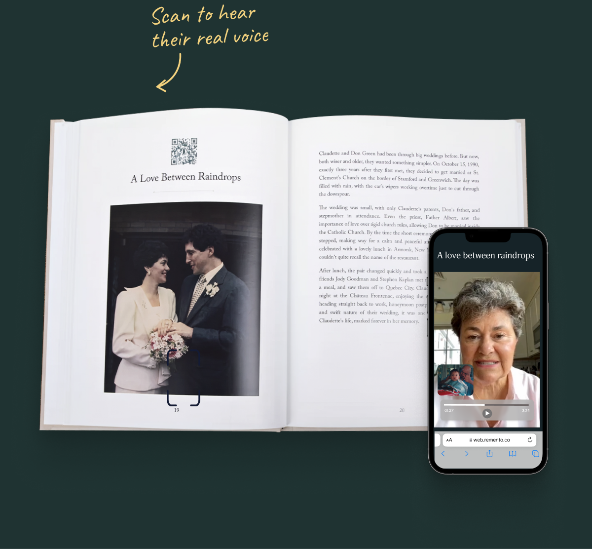 Scan the page. Head them