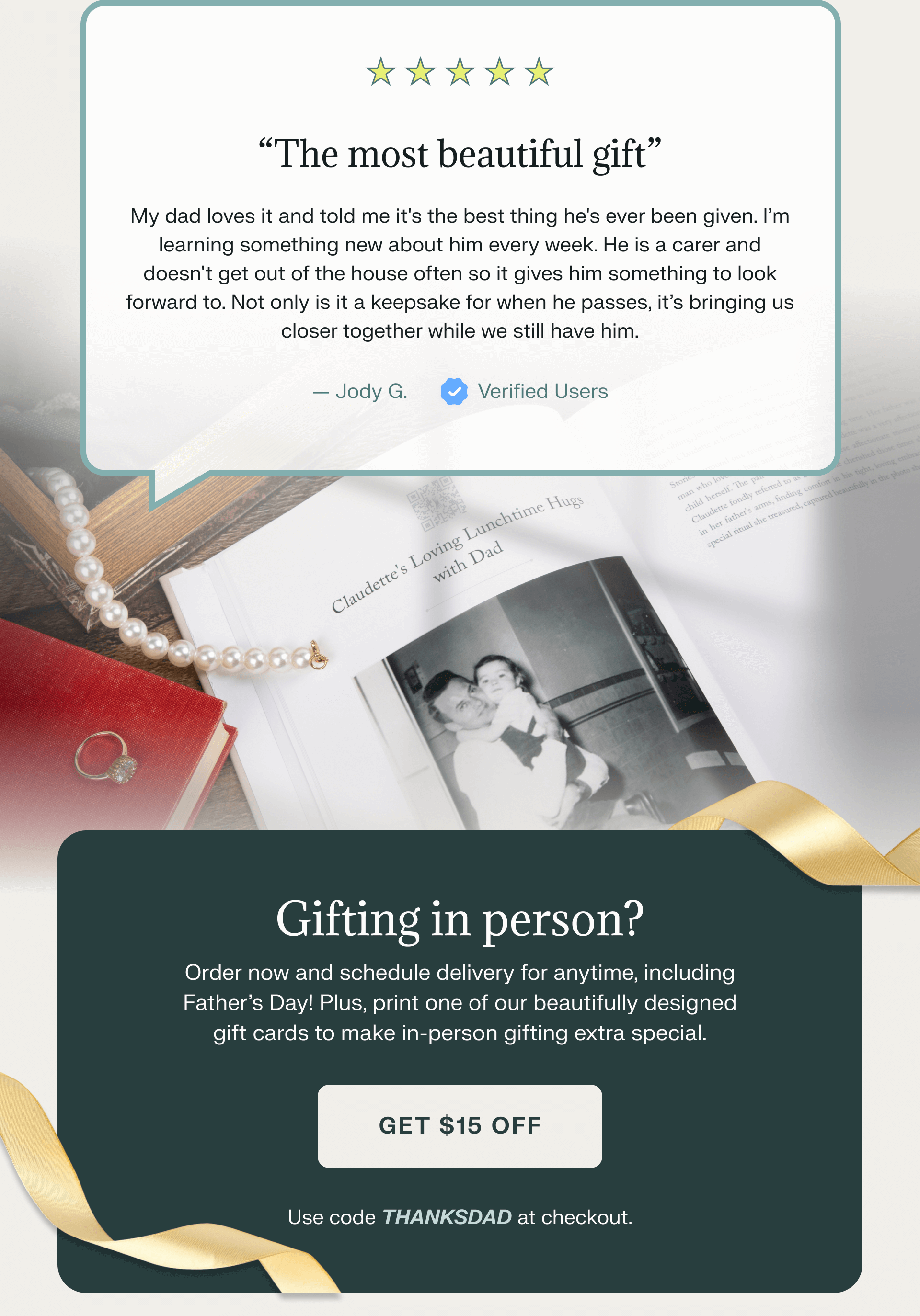 ''The most beautiful gift''
