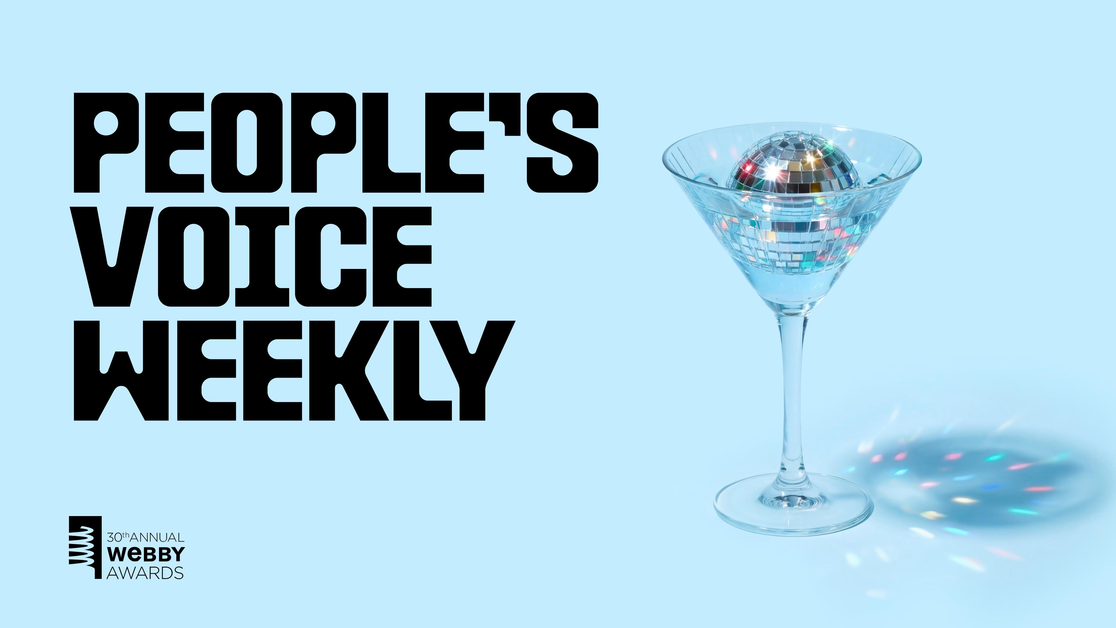 Webby Nominees Announced VOTE NOW