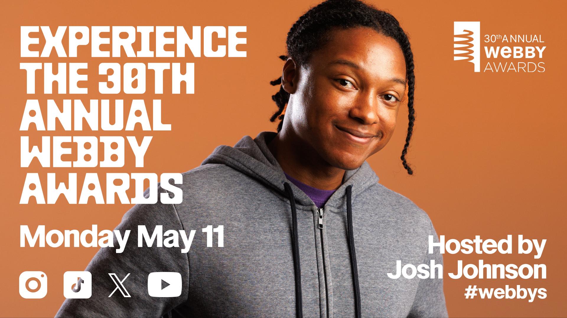 Josh Johnson to Host 30th Webby Awards