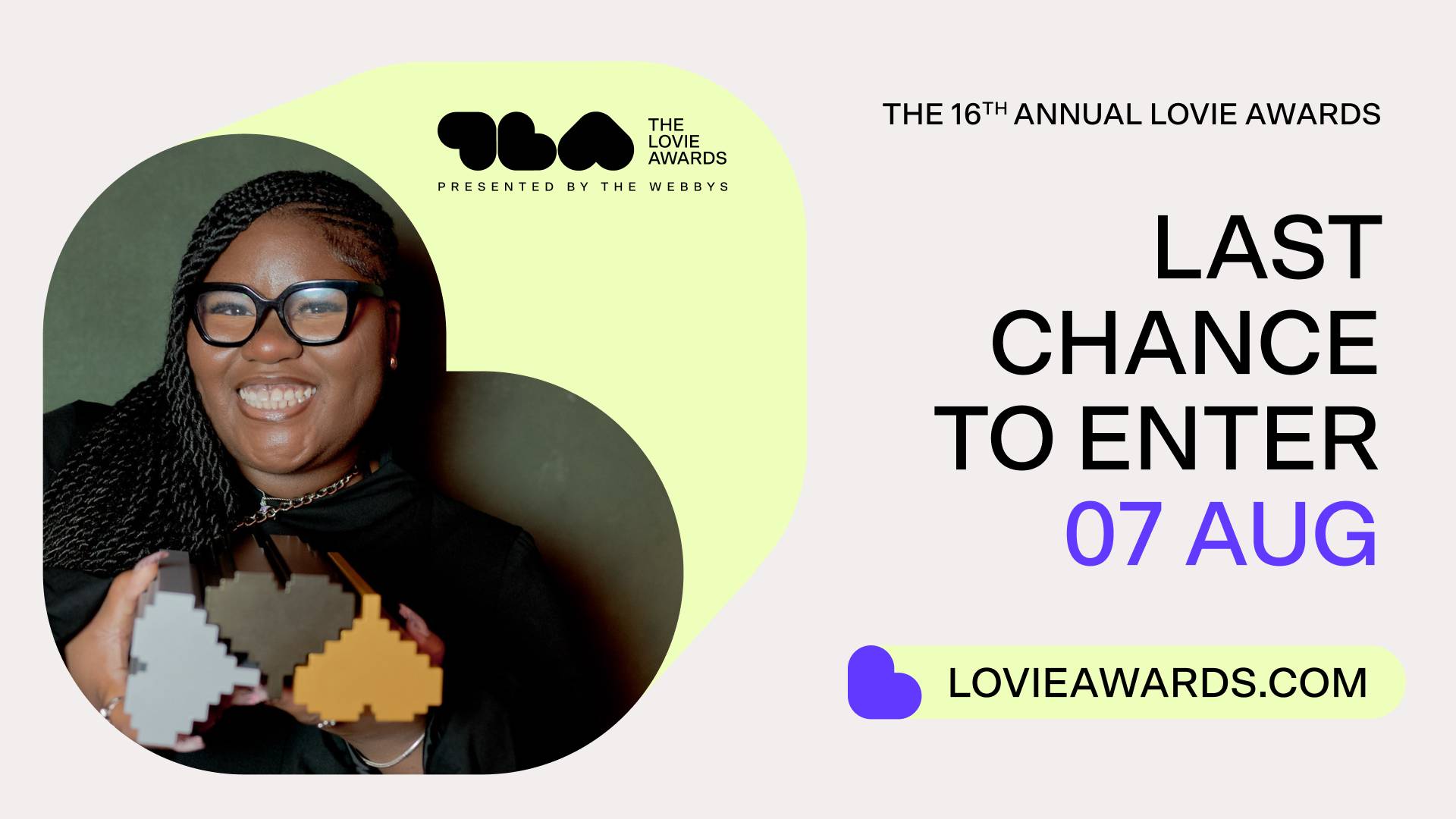 The Lovie Awards Extended Deadline is Next Friday