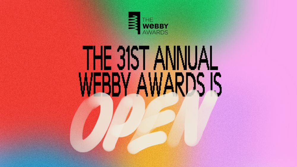 The Webby Awards Call for Entries Open Now