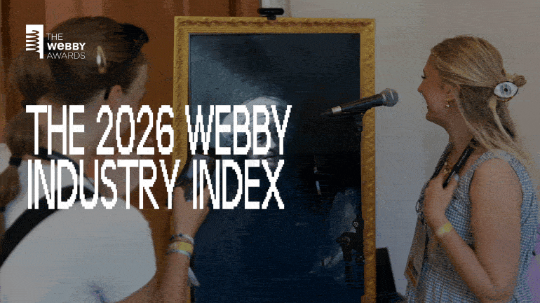 Check out the Webby Industry Index
