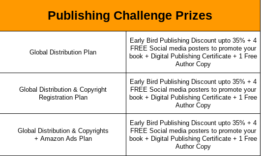 Publishing Challenge prizes