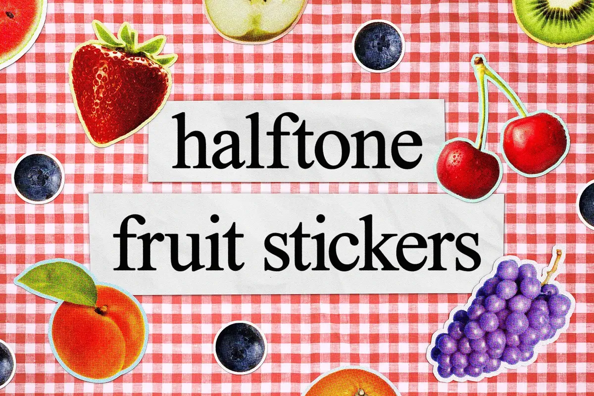 Halftone Fruit