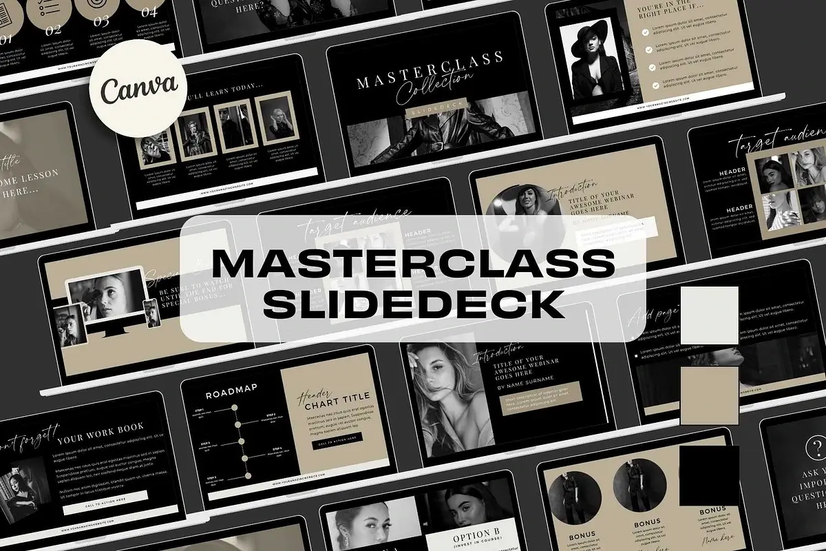 Masterclass Deck - Noir Luxe