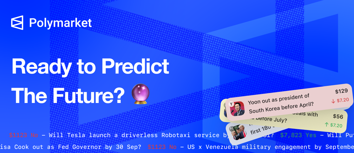 Ready to predict the future? Trade on real-world events with better odds.