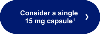 Consider a single 15 mg capsule