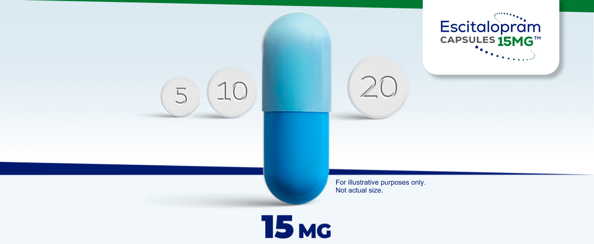 Escitalopram Capsules 15 mg