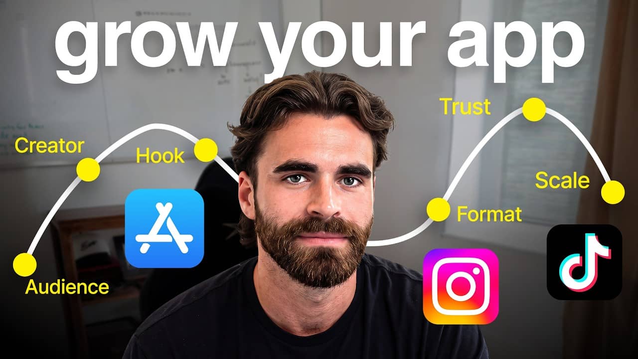 Watch Dawson Gibbs on growing your app through creators, hooks, formats, trust and scale