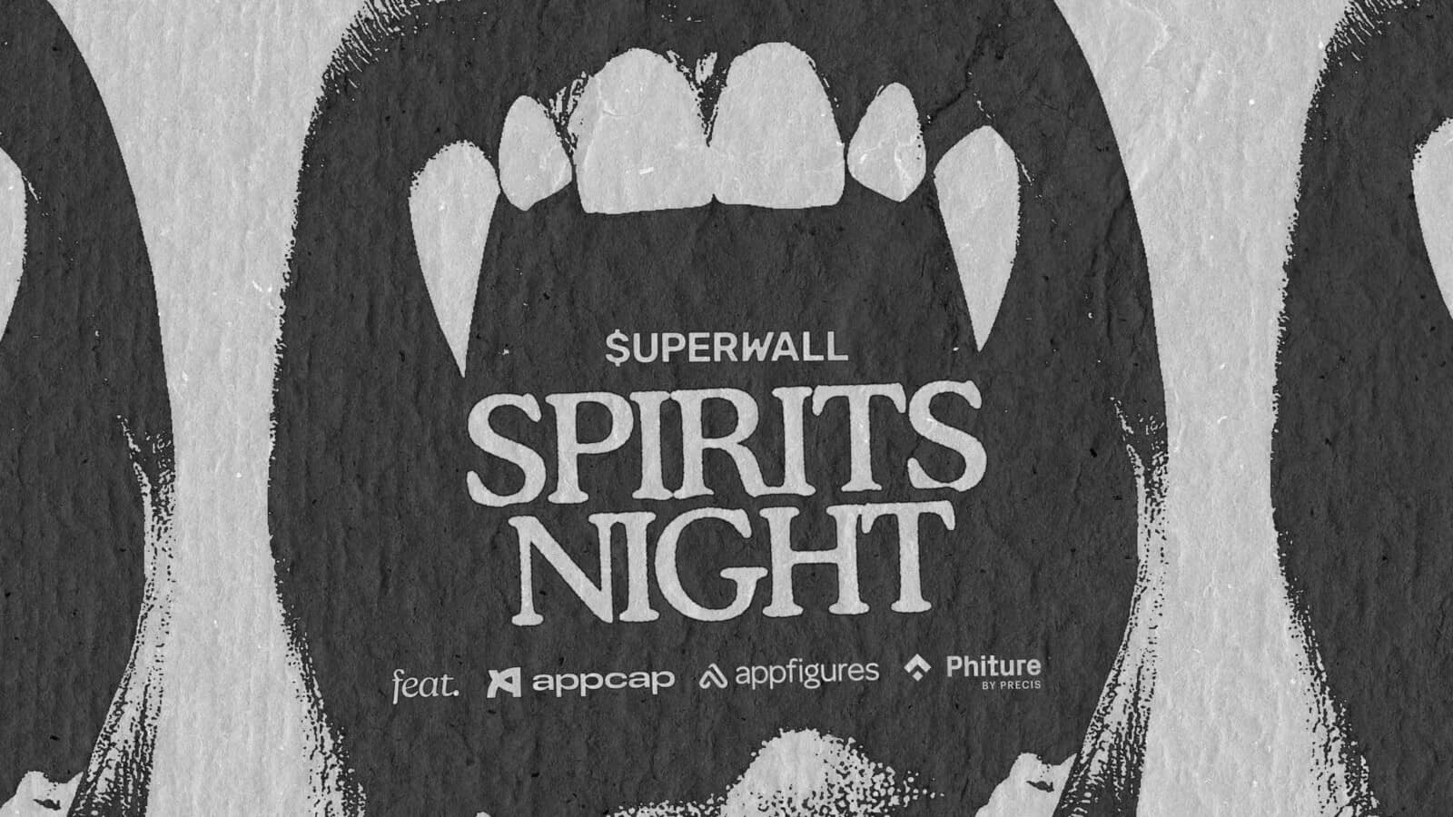 Superwall Spirits Night with AppCap, Appfigures and Phiture