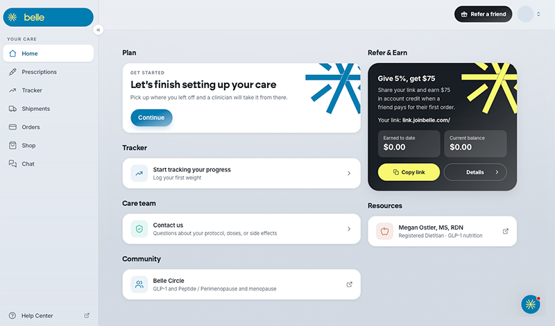 A look inside the new Belle portal