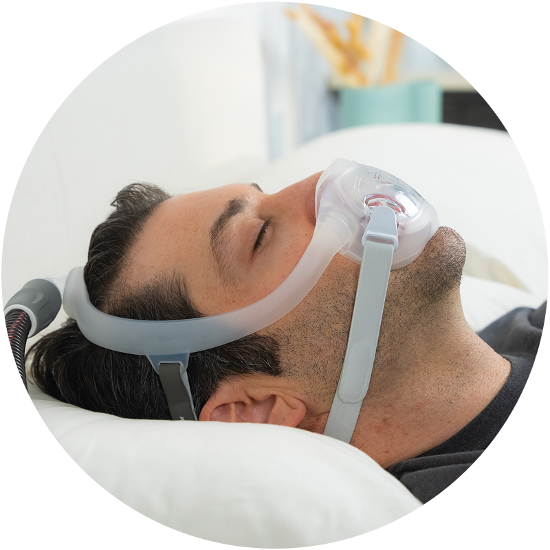 Full-face masks may be best suited for: