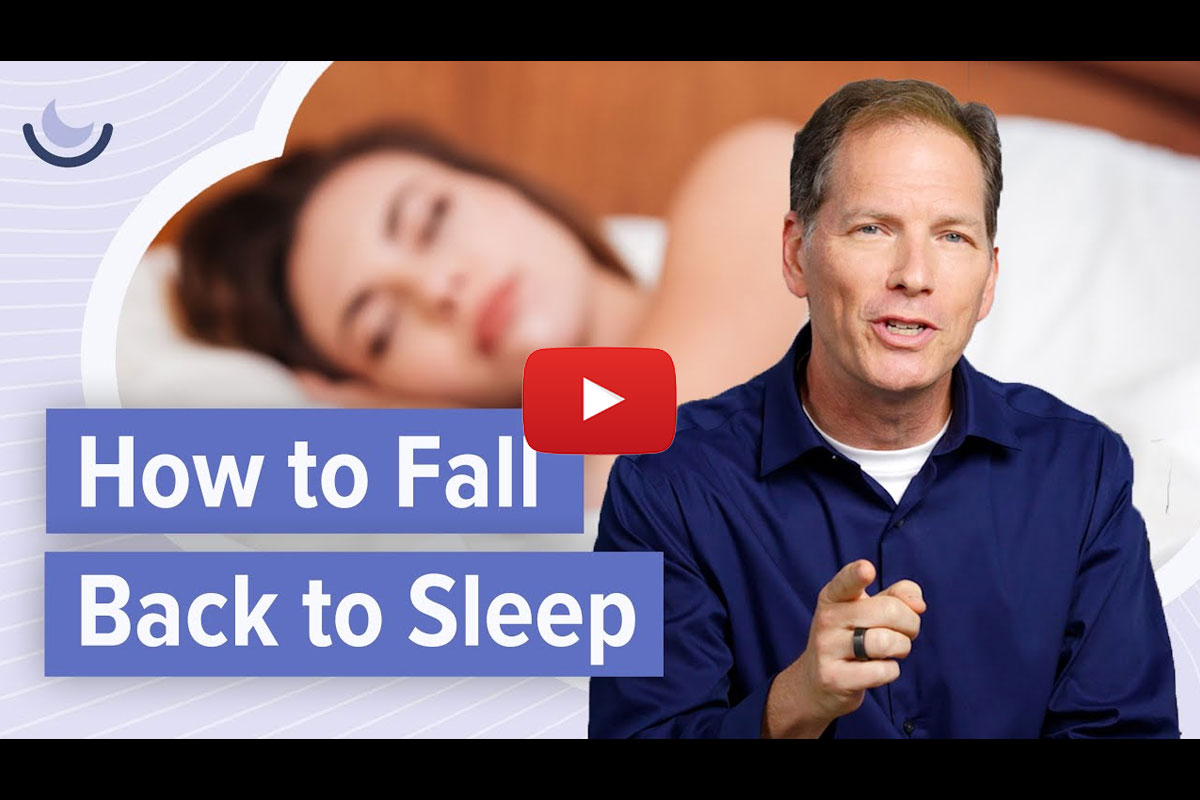 How to fall back asleep when you wake at night