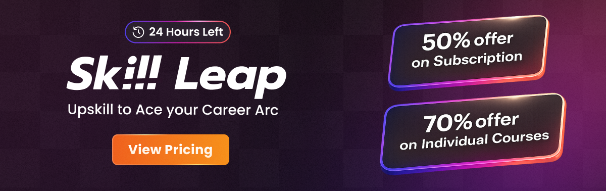 Skill Leap Offer(24 hours left)