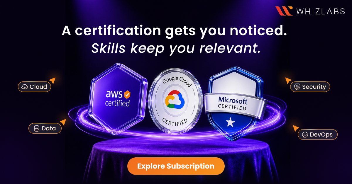 Whizlabs subscriptions