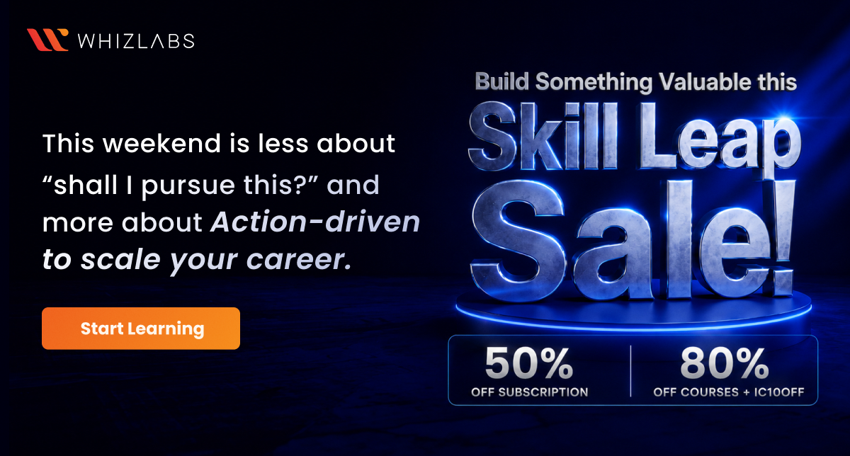 Whizlabs skill leap june