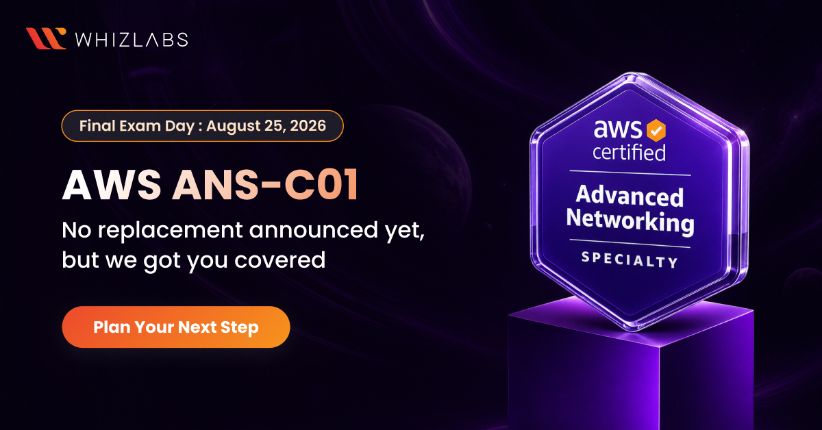 AWS ANS retirement , certification retirement